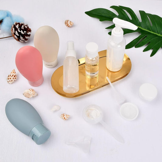 11 PCS Travel Bottle Set – Leakproof Refillable Toiletry Containers