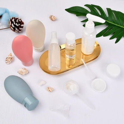 11 PCS Travel Bottle Set – Leakproof Refillable Toiletry Containers