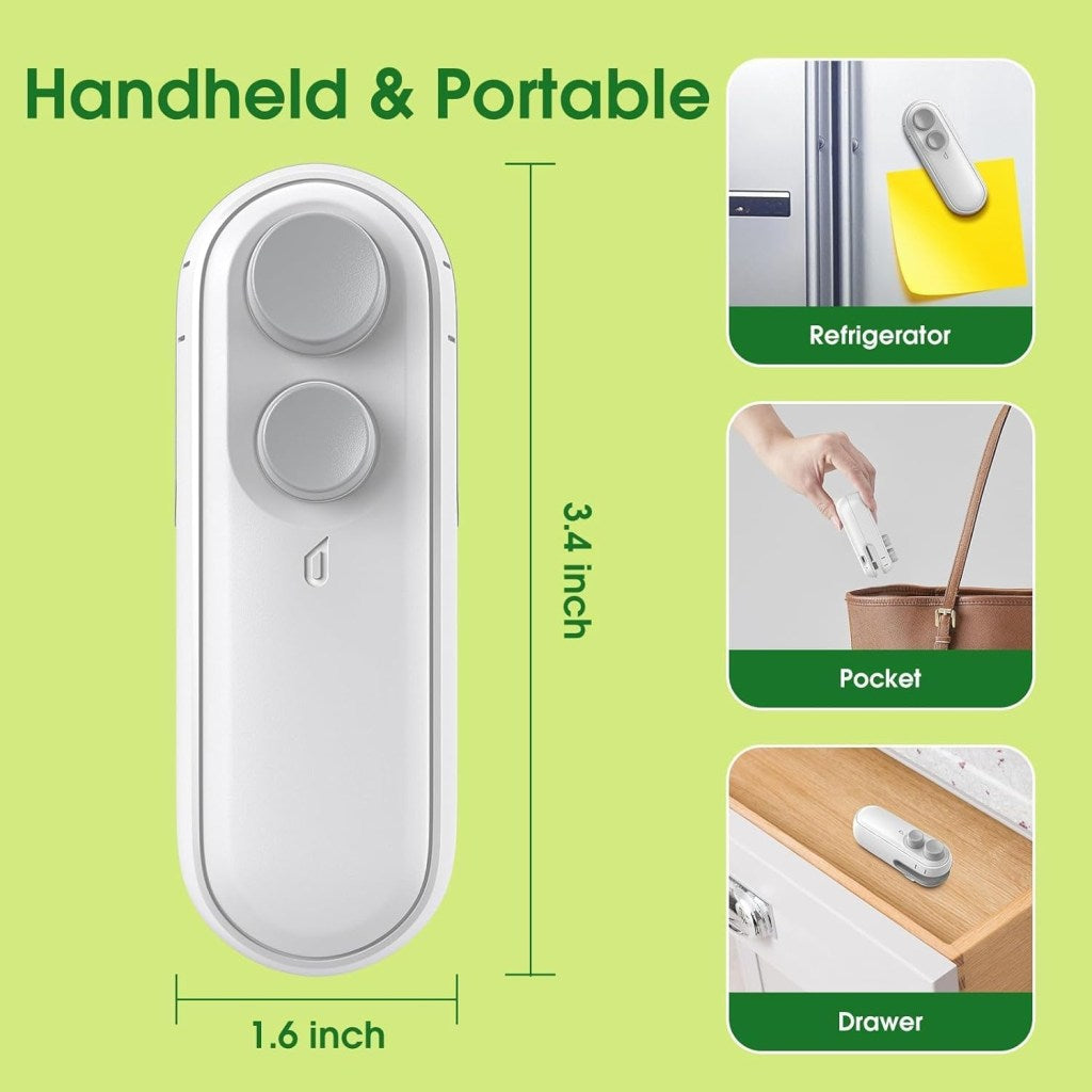 2-in-1 USB Mini Bag Sealer & Cutter Machine