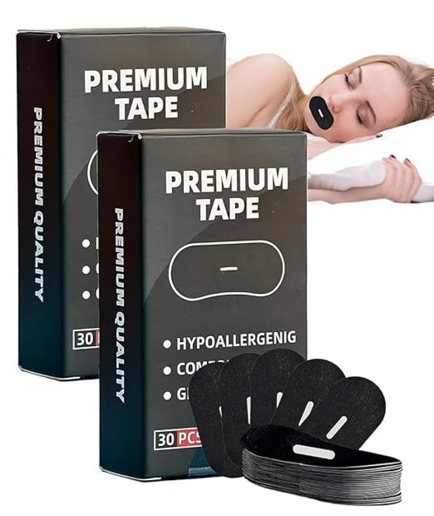 30 Pcs Anti Snore Mouth Tape – Gentle Nasal Breathing Sleep Strips