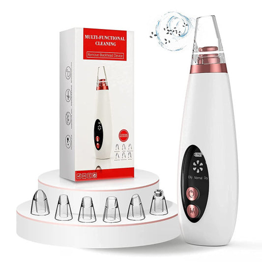 6-in-1 Electric Blackhead Remover with Vacuum Suction