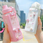 700ml Kawaii Water Bottle with Straw – BPA Free
