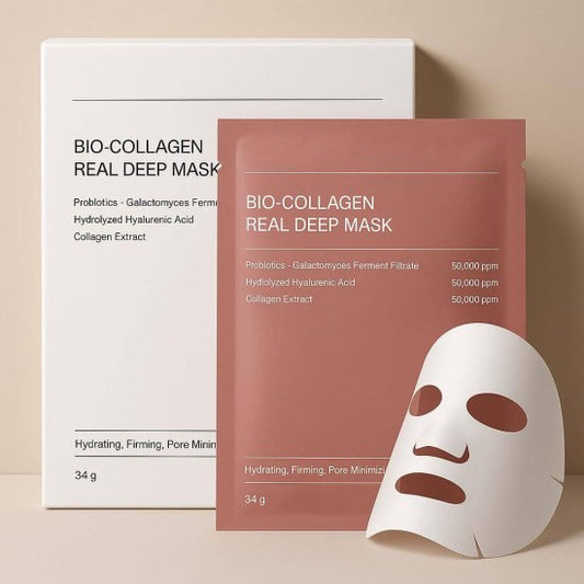 Bio Collagen Face Mask – Deep Hydration & Overnight Repair Sheet Mask