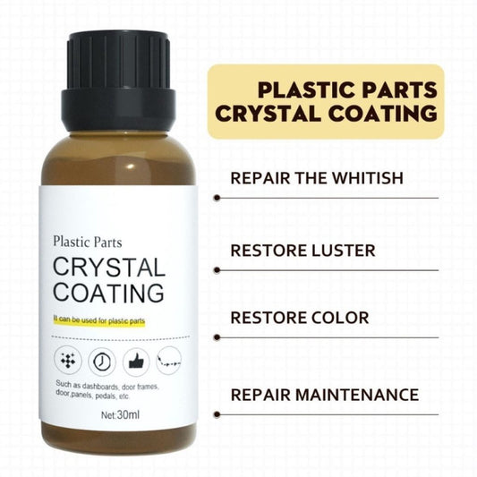 30ml Crystal Coating for Car & Bike – Plastic & Dashboard Restorer