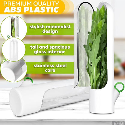 Herb Saver Fresh Herb Storage Container for Refrigerator