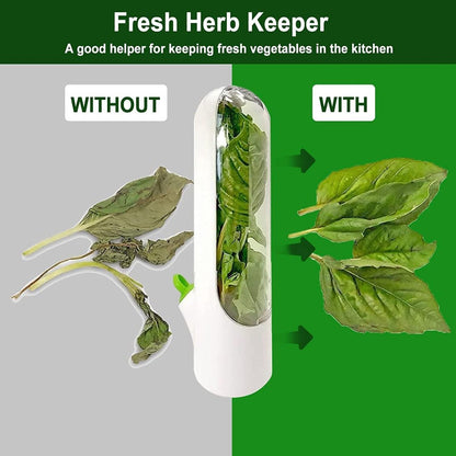 Herb Saver Fresh Herb Storage Container for Refrigerator
