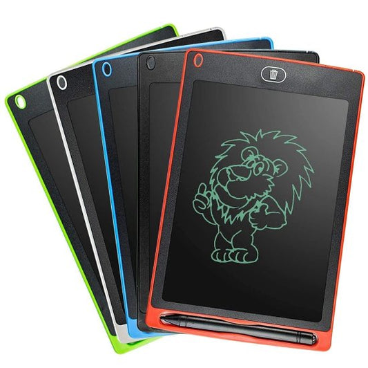 8.5 Inch LCD Writing Tablet for Kids – Reusable Drawing Board with Stylus