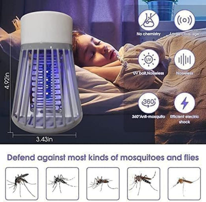 Plug-In LED Mosquito Killer – Electric Insect Trap with Switch
