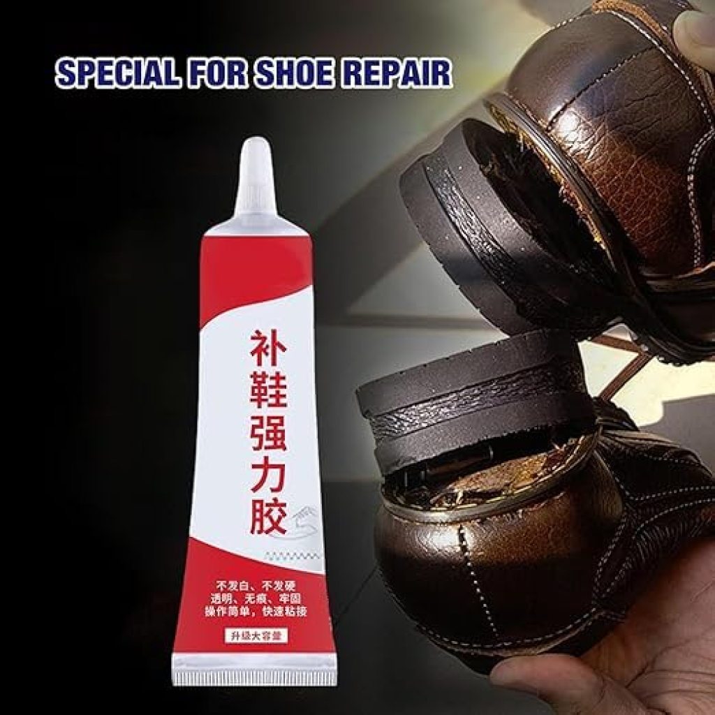 Strong Shoe Repair Glue for Sole & Leather Fix (60ml)