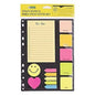 Sticky Notes Book with Page Markers & Tabs