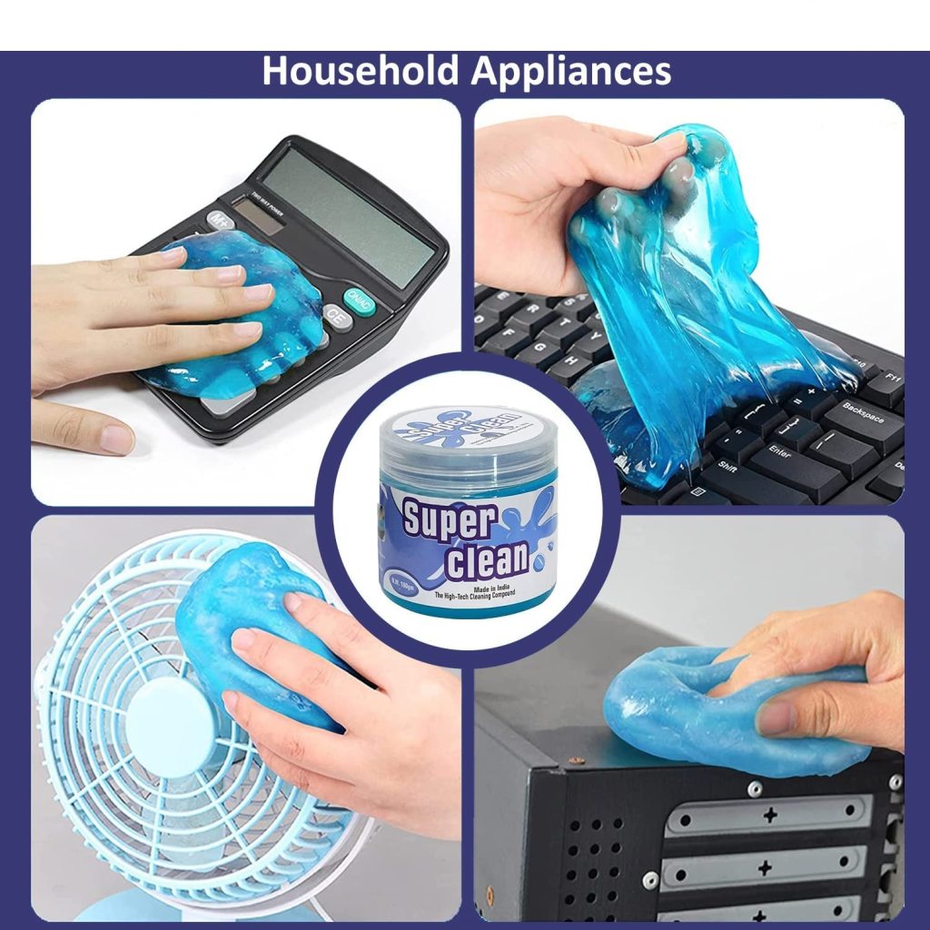 Car Cleaning Gel for Dashboard & Keyboard Dust Removal