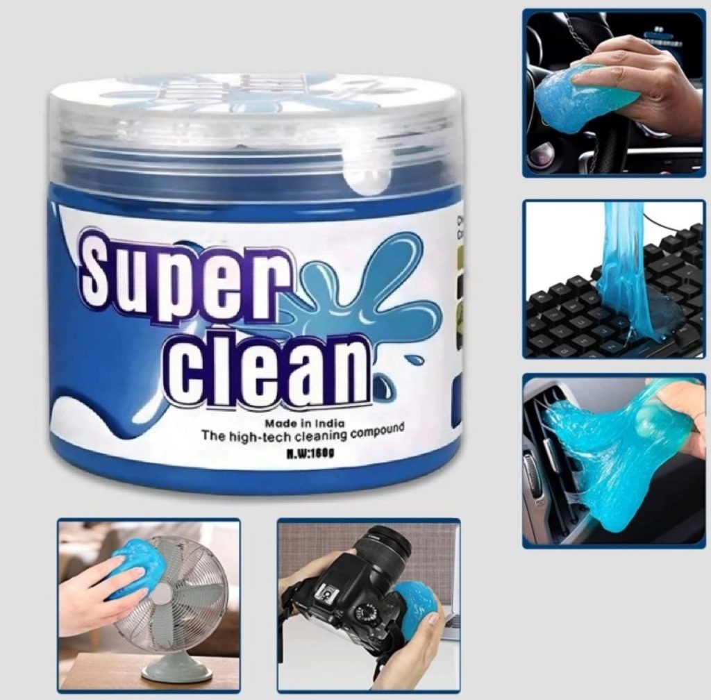 Car Cleaning Gel for Dashboard & Keyboard Dust Removal