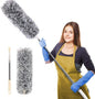 Telescopic Microfiber Duster with Extendable Handle (100 Inch)