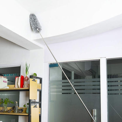 Telescopic Microfiber Duster with Extendable Handle (100 Inch)
